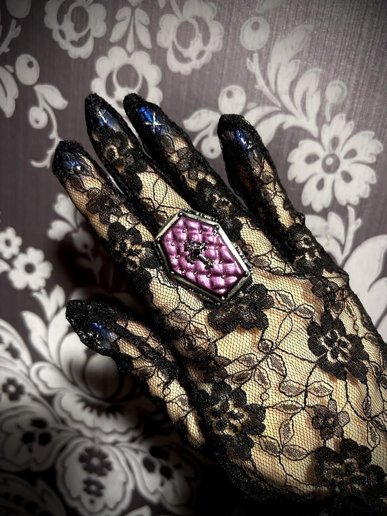 棺桶リング <ナイトメアパープル>