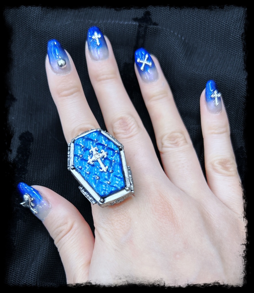棺桶リング <プリーストブルー>