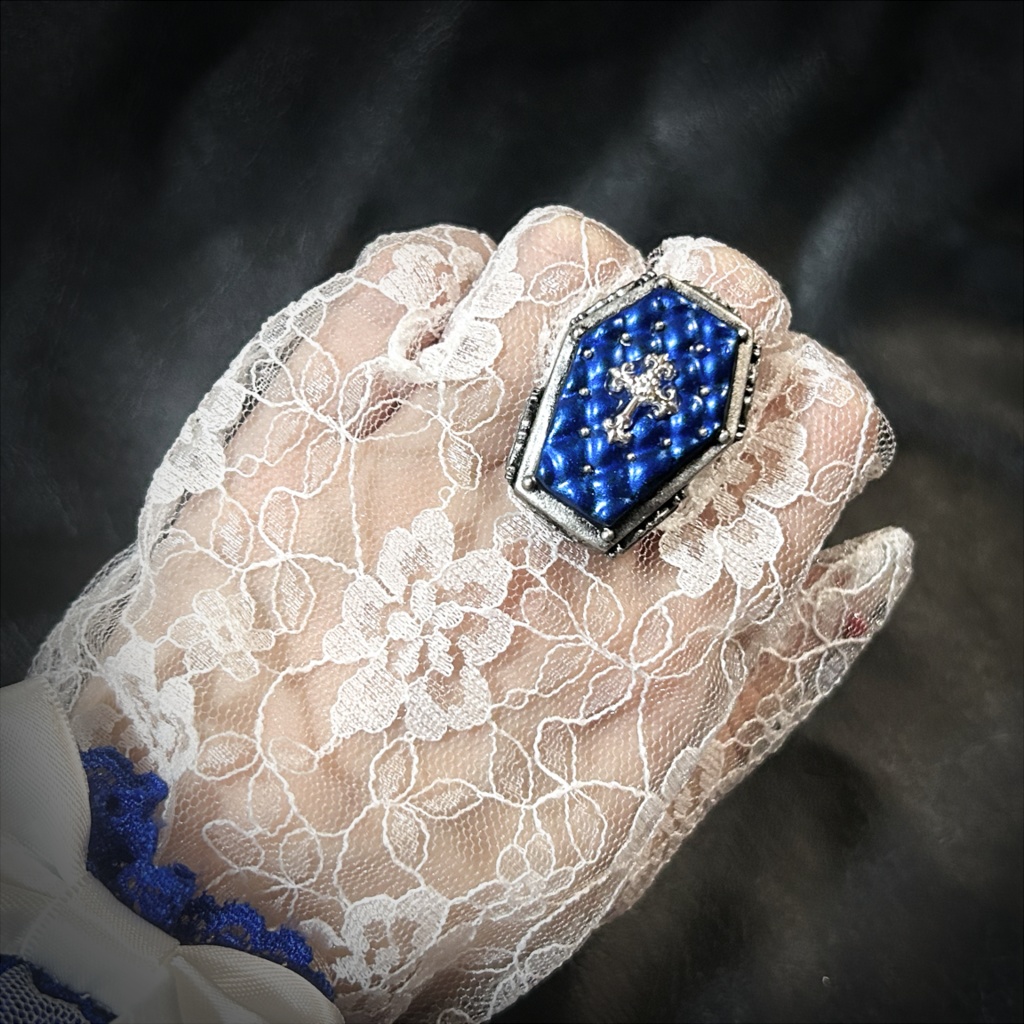 棺桶リング <プリーストブルー>