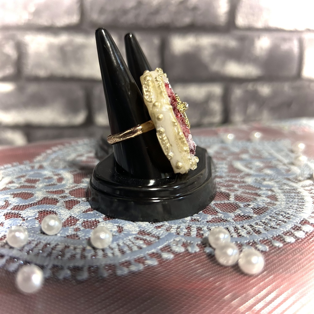 棺桶リング <Rosé Rouge>-Rêverie-