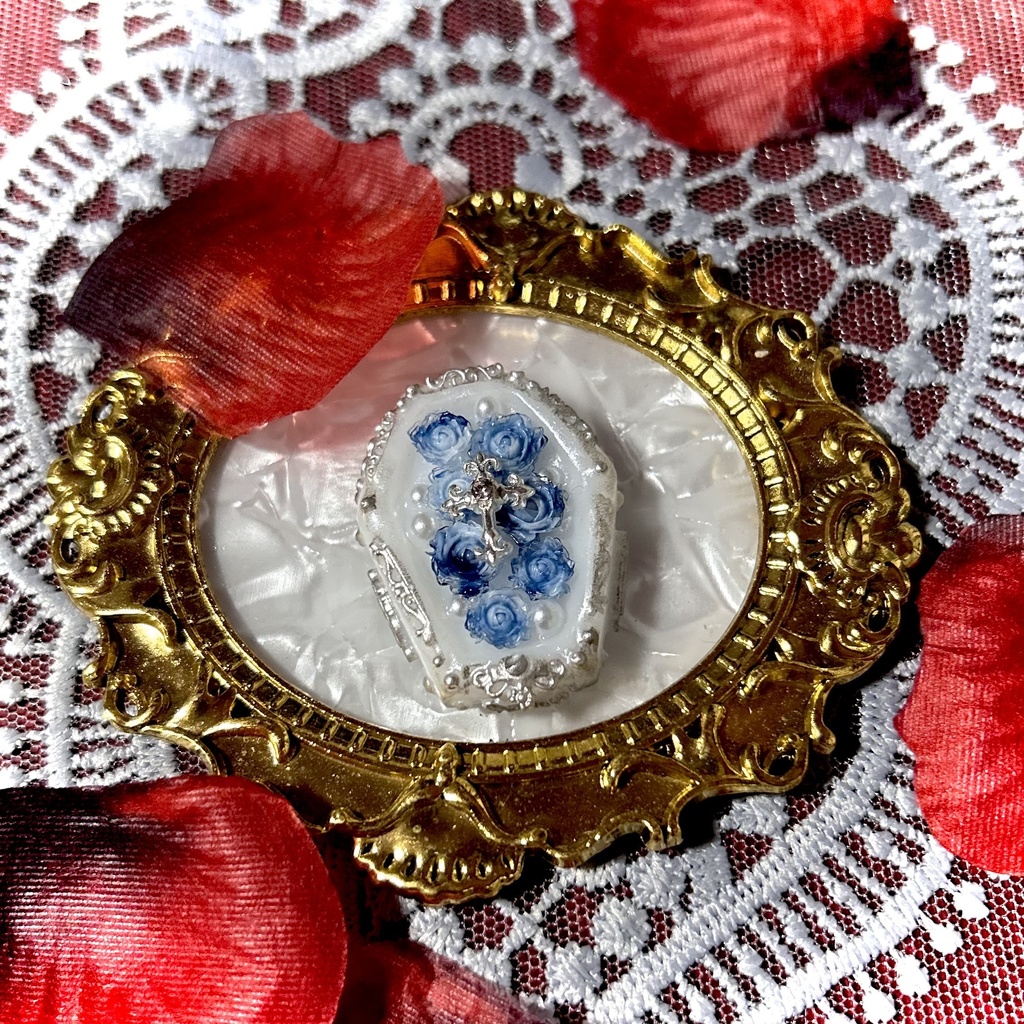 棺桶リング <Saphille Bleu>-Rêverie-