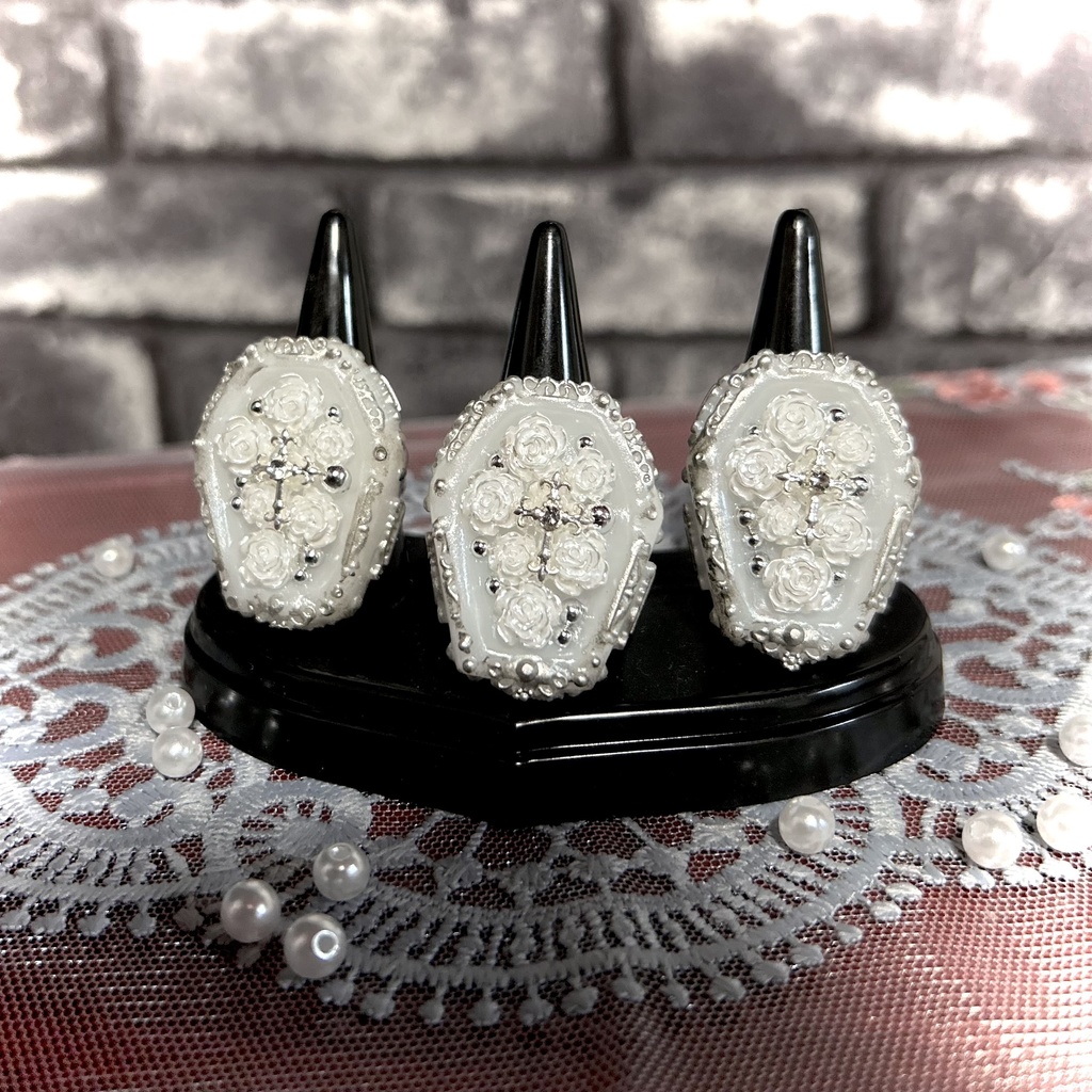 棺桶リング <Blanc Éternel>-Rêverie-