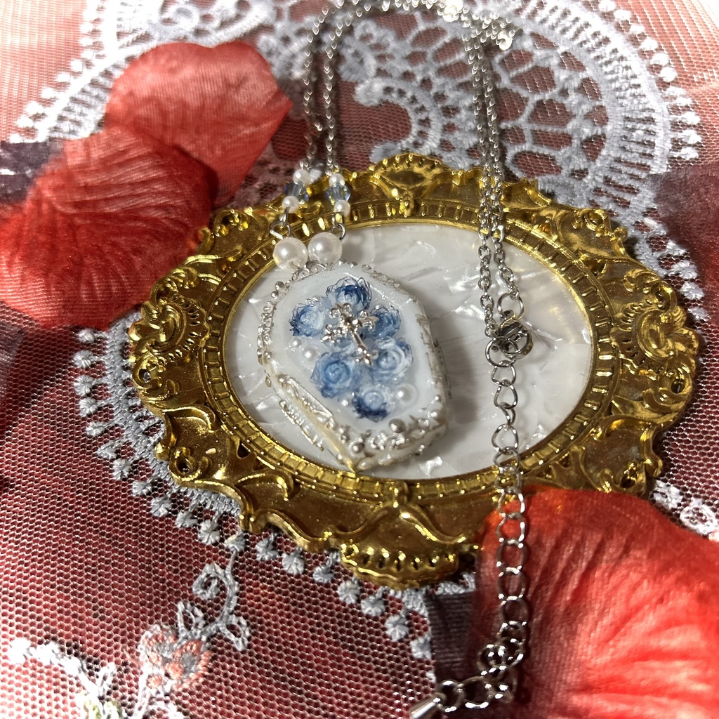 棺桶ネックレス <Saphille Bleu>-Rêverie-