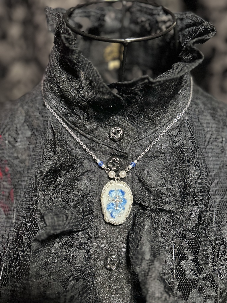 棺桶ネックレス <Saphille Bleu>-Rêverie-