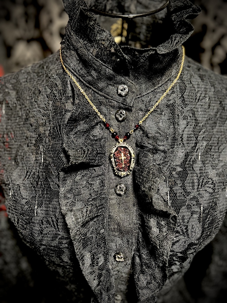 棺桶ネックレス <Obscura Rouge>