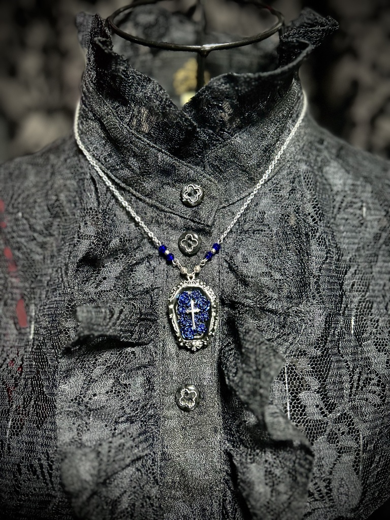 棺桶ネックレス <Obscura Azur>