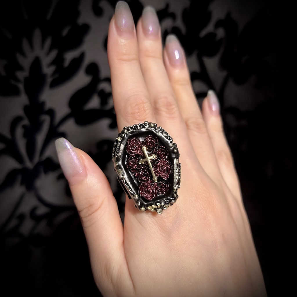 棺桶リング <Obscura Rouge>