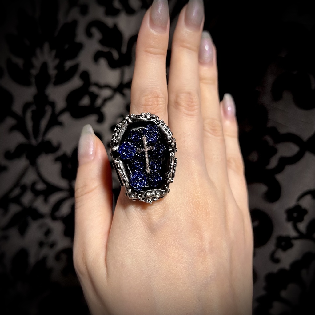 棺桶リング<Obscura Azur>