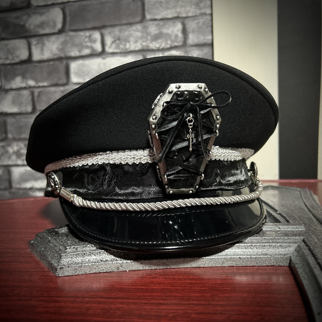 封じられた棺桶ブローチ<タナトスブラック>