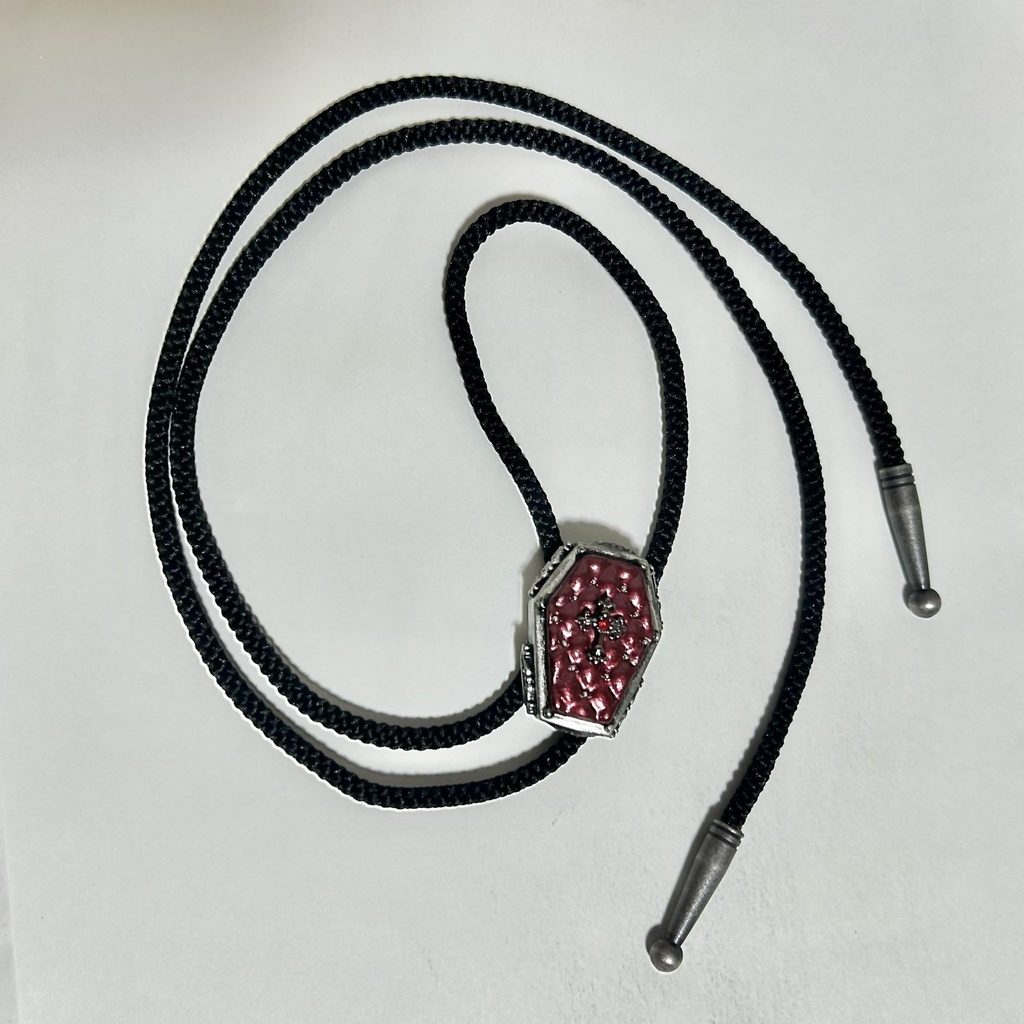 キルティング棺のループタイ