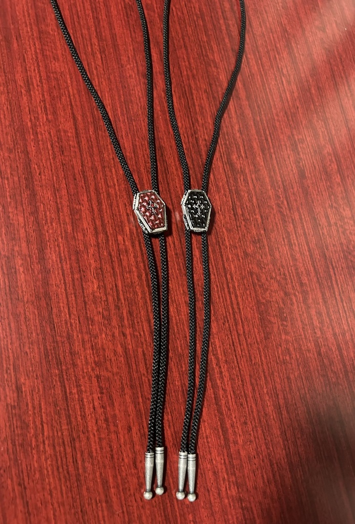 キルティング棺のループタイ