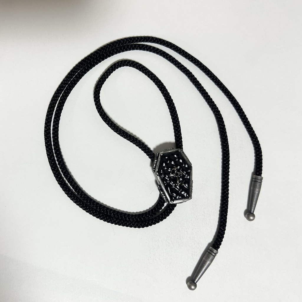 キルティング棺のループタイ