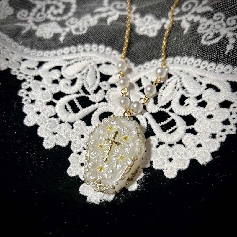 <Obscura Requiem>白百合を捧ぐ棺のネックレス