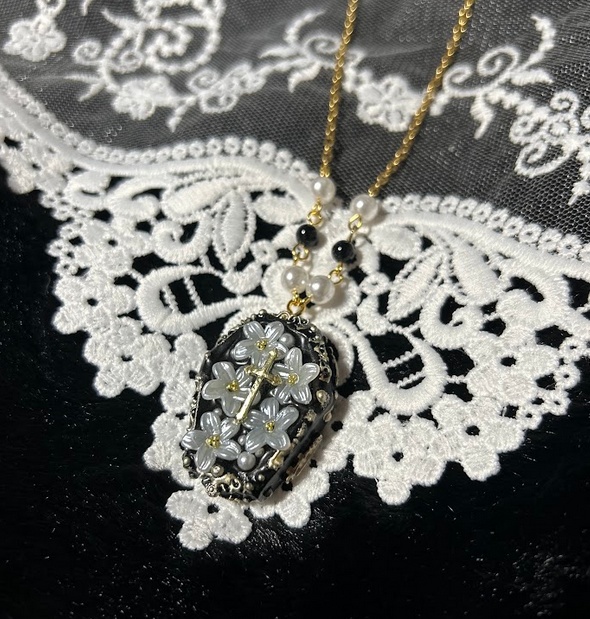 <Obscura Requiem>白百合を捧ぐ棺のネックレス