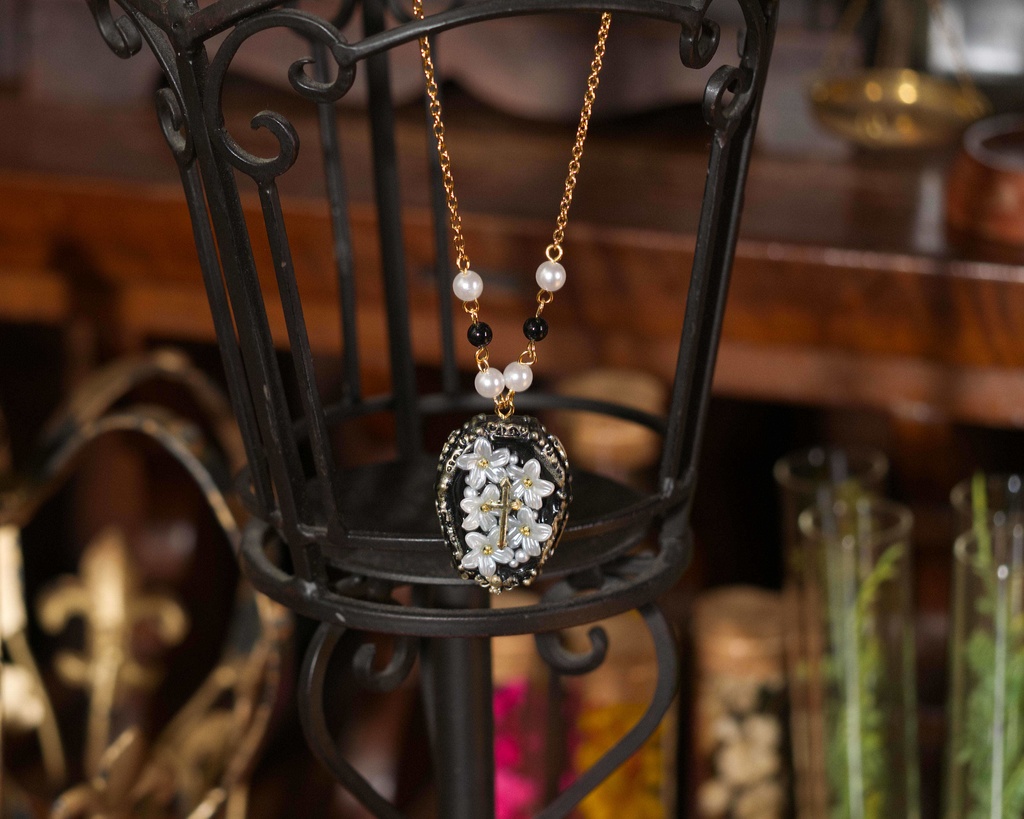 <Obscura Requiem>白百合を捧ぐ棺のネックレス