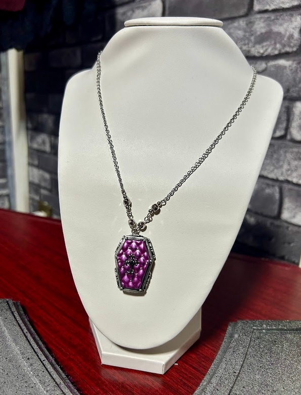 キルティング棺ネックレス(全5色)