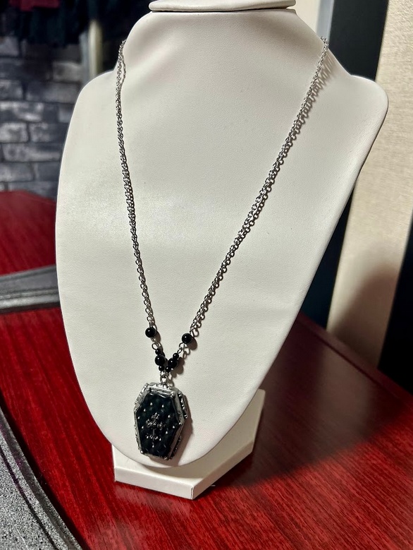 キルティング棺ネックレス(全5色)