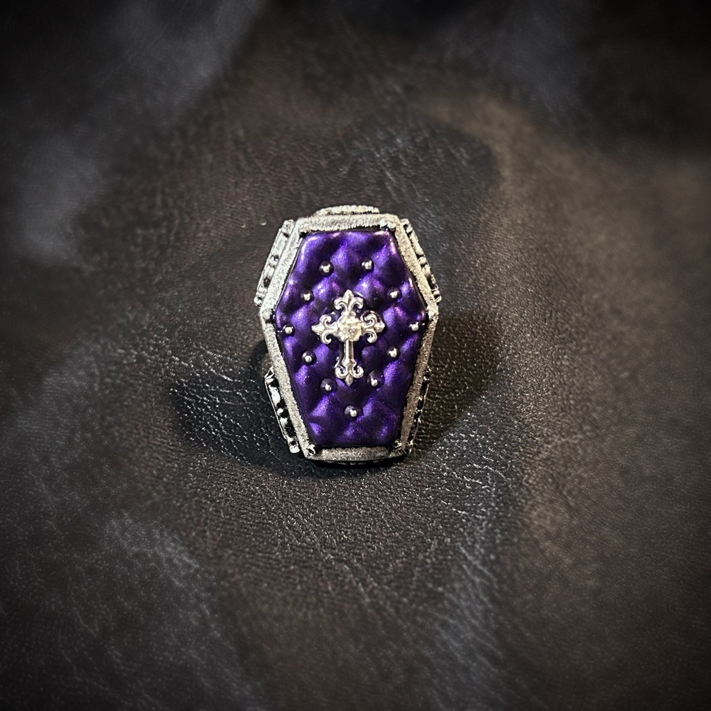 棺桶リング <ネクロマンシィバイオレット>