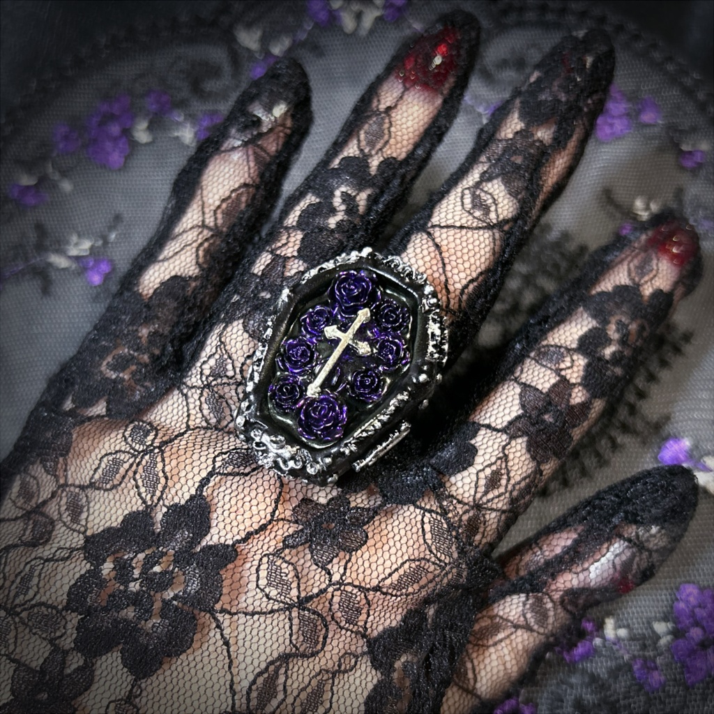 棺桶リング＜Obscura Violace＞