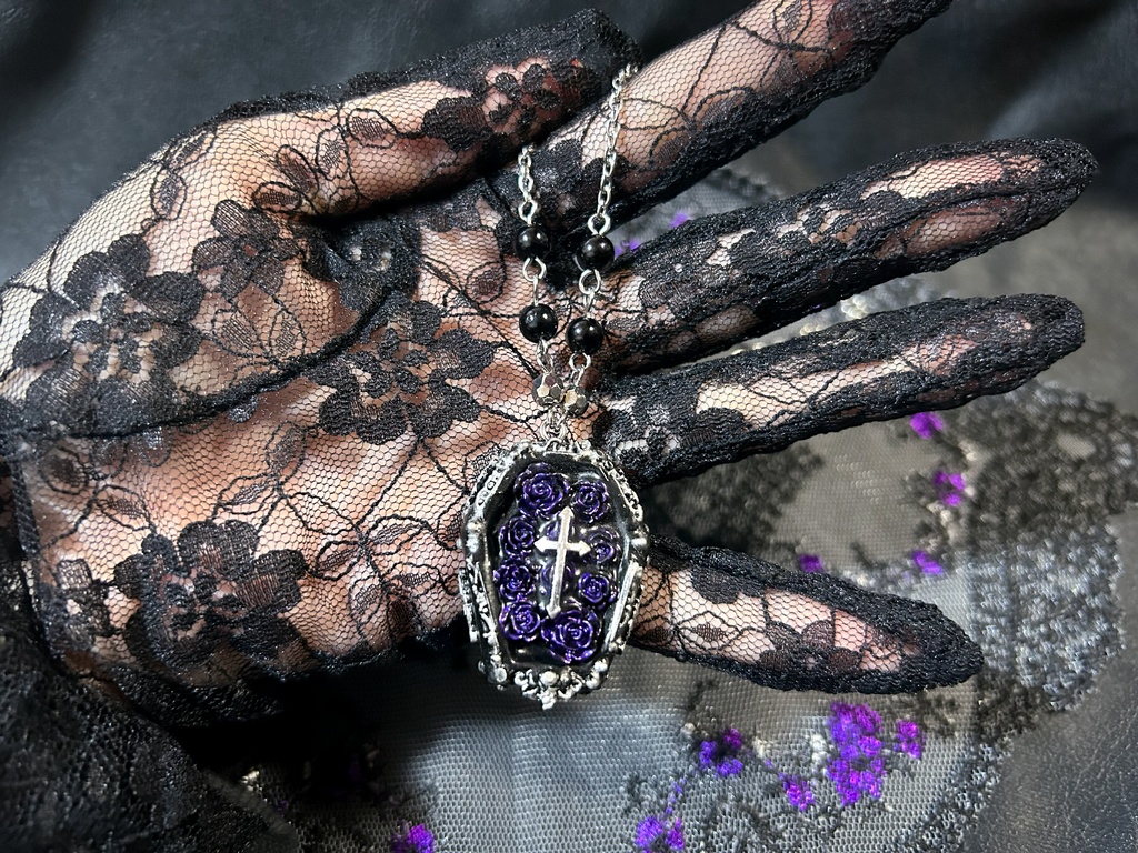 棺桶ネックレス＜Obscura Violace＞