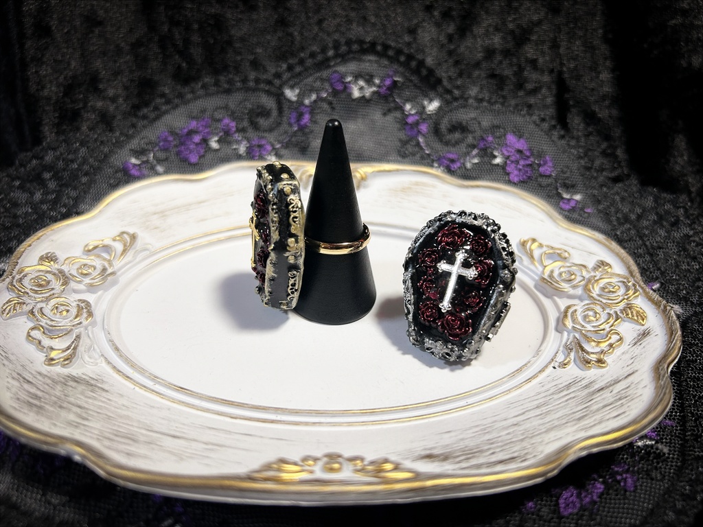 棺桶リング <Obscura Rouge>