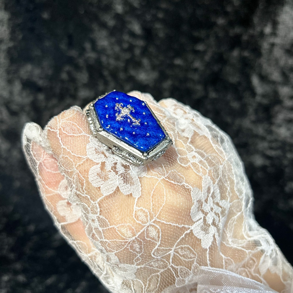 リニューアル✨キルティング棺リング