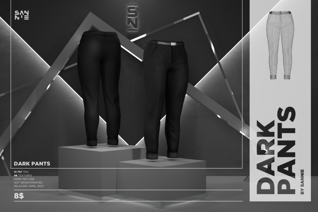 Dark pants │ Commercial use