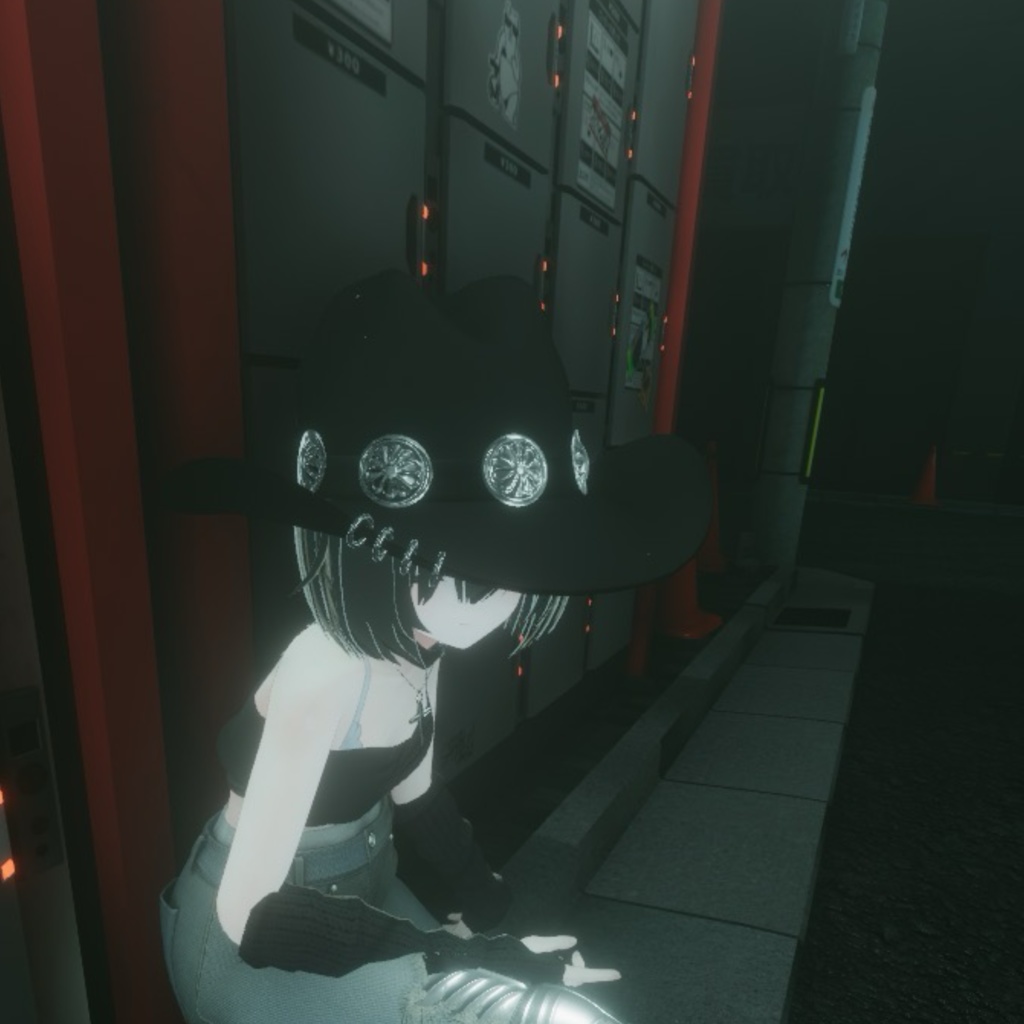 こだわりのカウボーイハット 3Dモデル【VRChat対応】|なめろうのおみせ