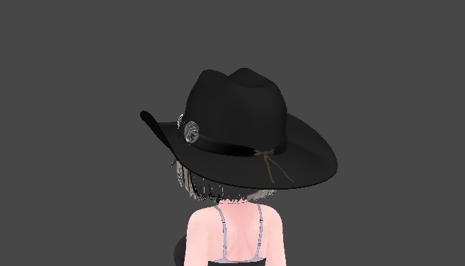 こだわりのカウボーイハット 3Dモデル【VRChat対応】|なめろうのおみせ