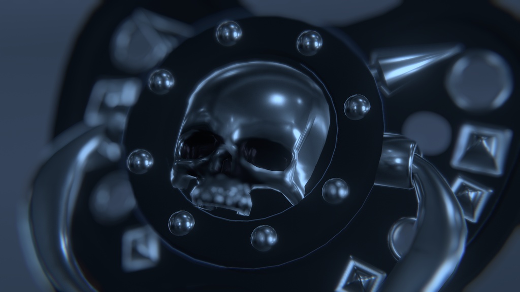 💀METAL MELLOW💀 おしゃぶり 3Dモデル【VRChat対応】|なめろうのおみせ