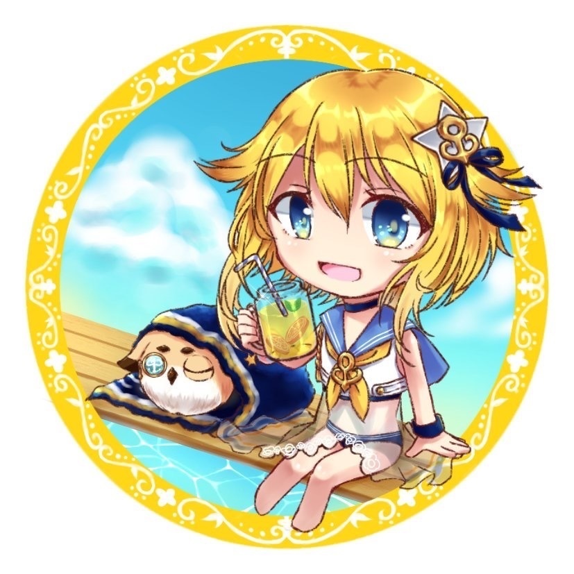 アクリルキーホルダー　ミネルヴァ(海上)