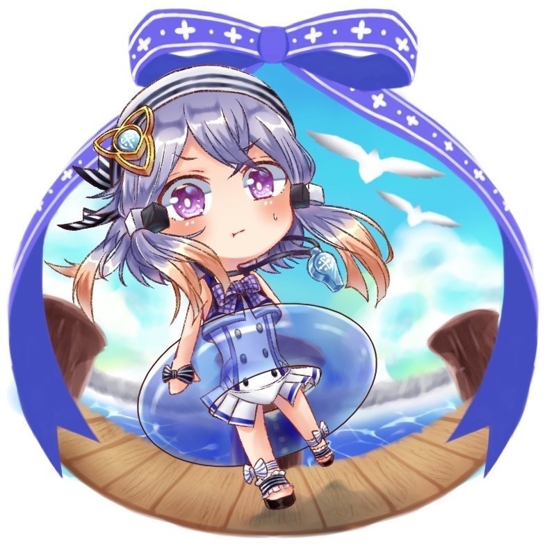 アクリルキーホルダー　ネス(海上)