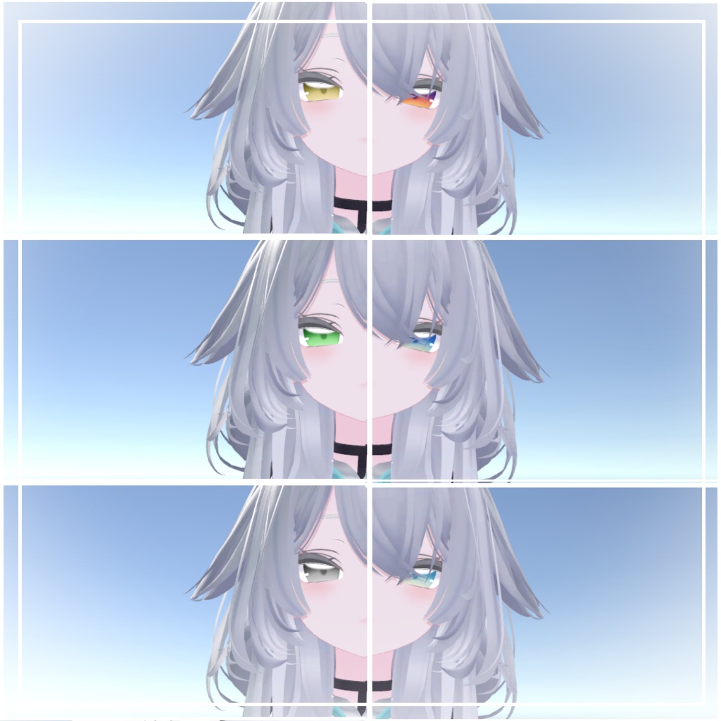 【3アバター対応】しんぷるぐらでーしょん【アイテクスチャ】