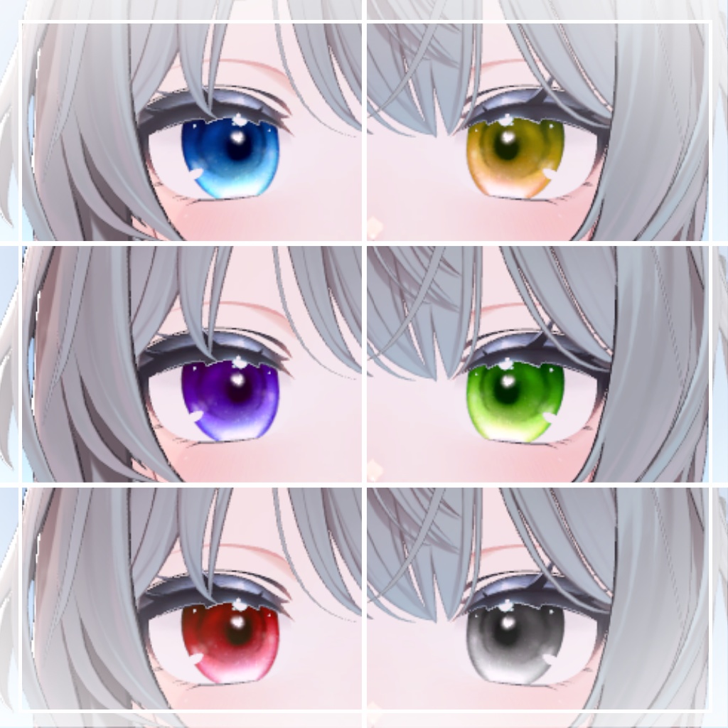 【3アバター対応】きゅーとあい【アイテクスチャ】