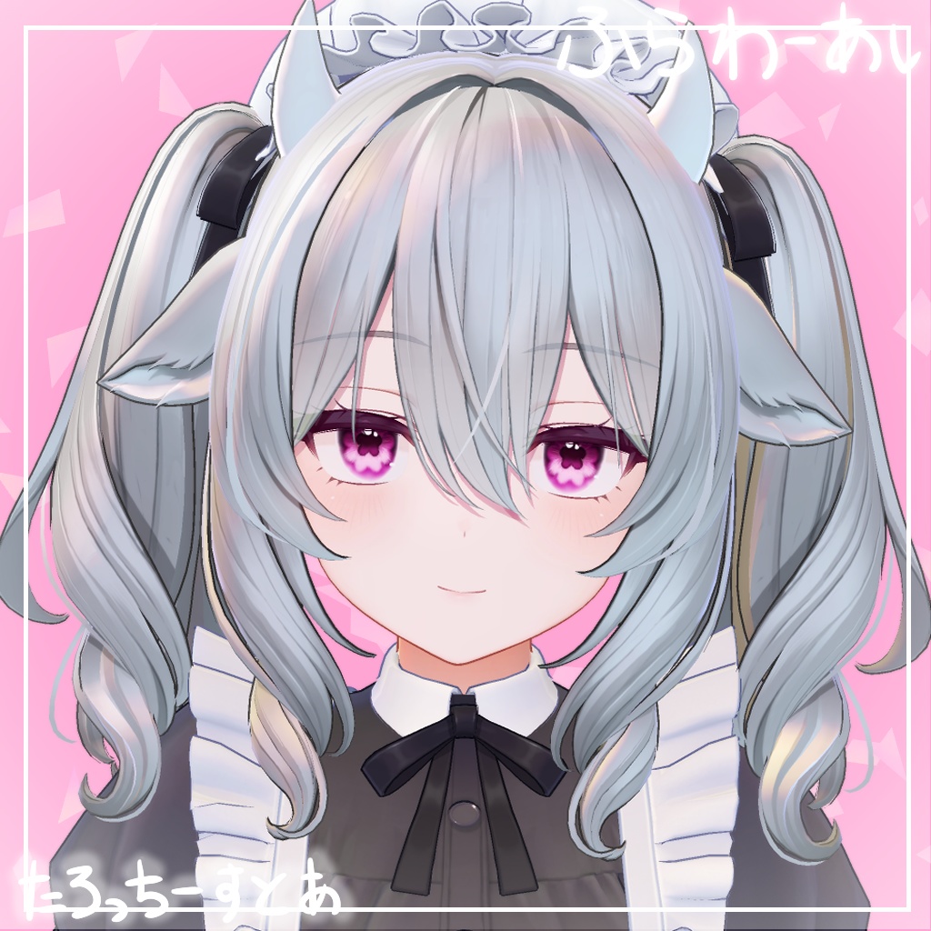 【11アバター対応】ふらわーあい【アイテクスチャ】