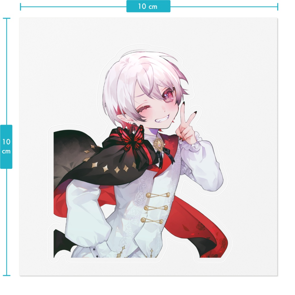 クリアステッカー(2周年)