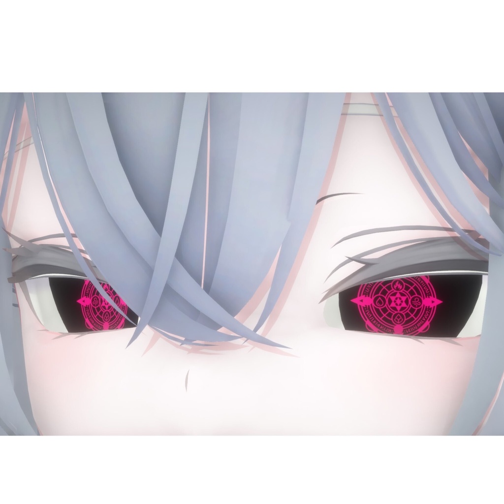 【3Avatars】-魔法陣Eye Texture-【マヌカ/ルルネ/ミルティナ対応】