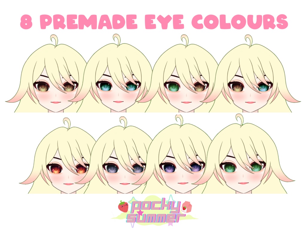 CUSTOMIZABLE VTUBER LIVE2D MODEL | Vbridger | Genshin Inspired