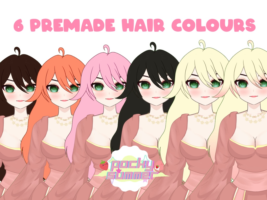 CUSTOMIZABLE VTUBER LIVE2D MODEL | Vbridger | Genshin Inspired