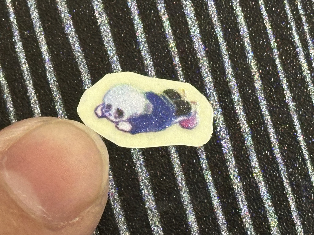 寝そべりミニサンズシール