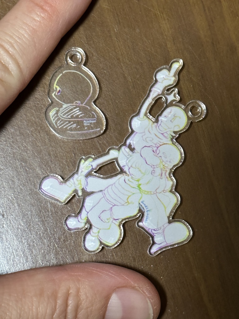 アクリルキーホルダー
