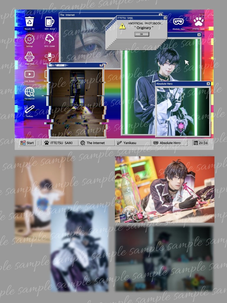 佐伯イッテツ ー コスプレ写真集【 Originally 】