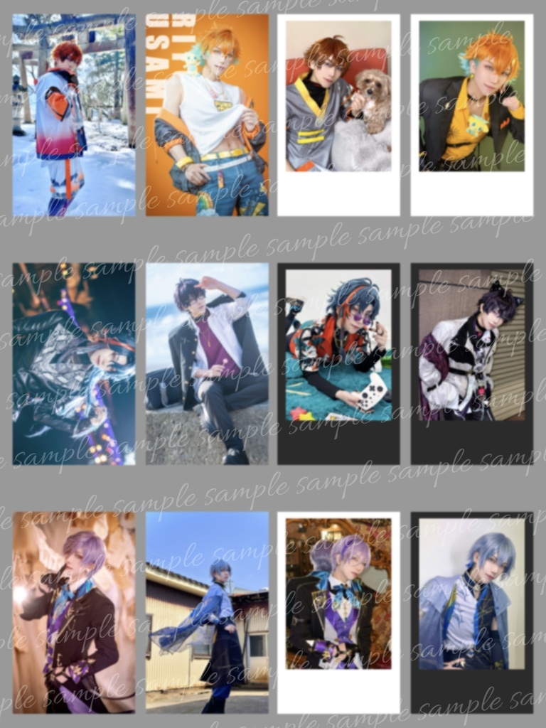 🌈🕒 フォト風カード