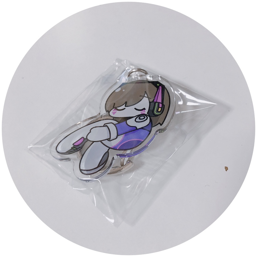 【お眠りアクキー】 overwatch