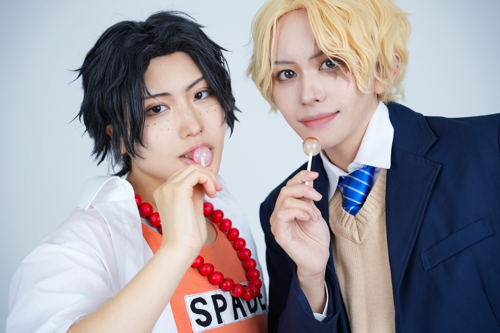 エース×サボ　ハーフブロマイドセット（コンプリート）