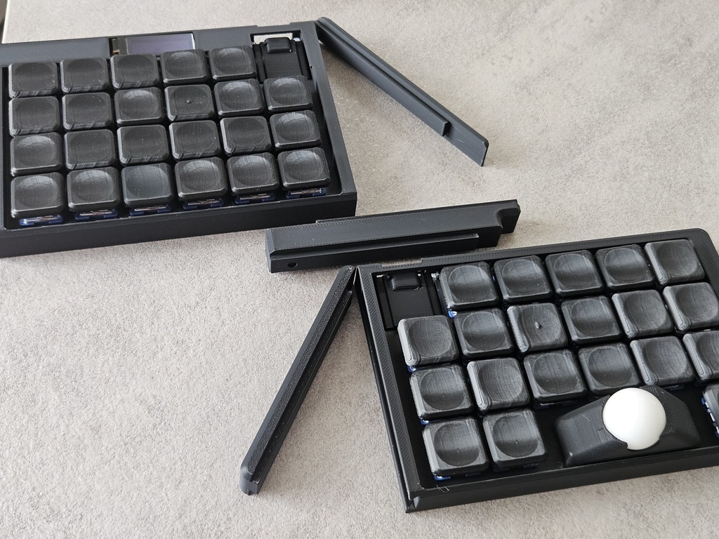 [販売タイミング未定] 受注生産 tomkeyLk 無線分割式 トラックボール キーボード