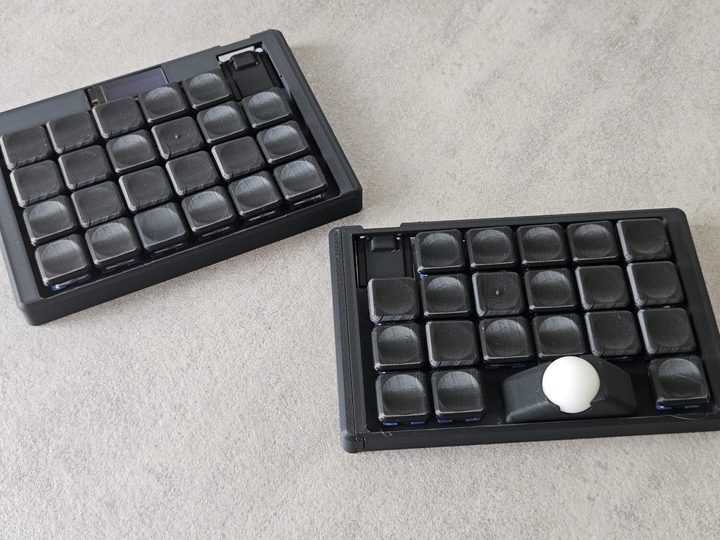 (受注生産 納期2週間)tomkeyLk 無線分割式 トラックボール キーボード