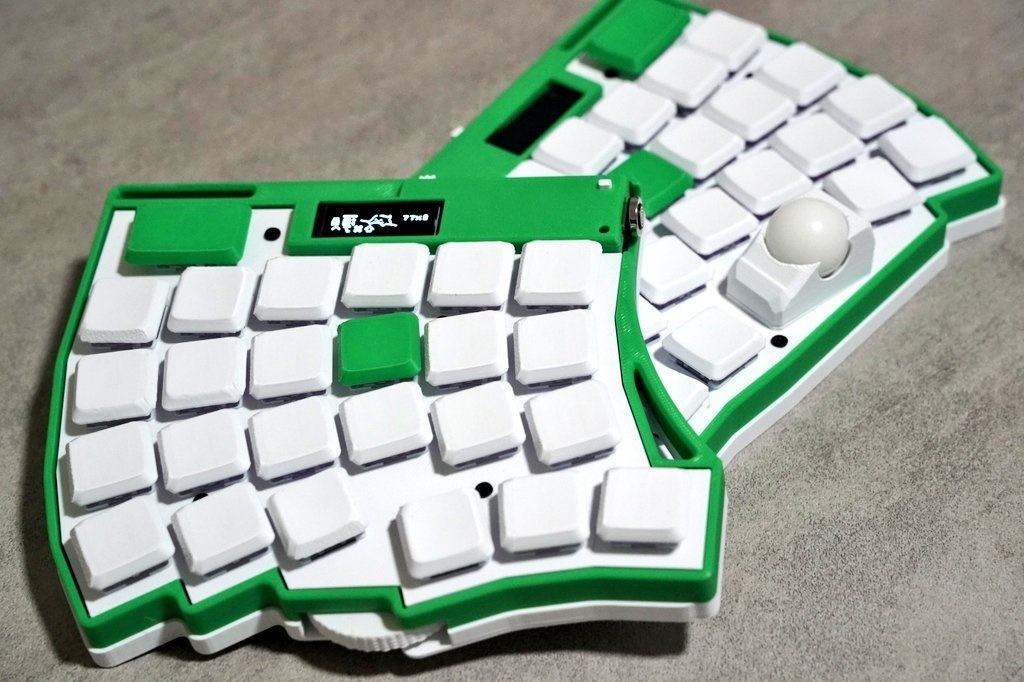 LoTom トラックボール無線分割キーボード