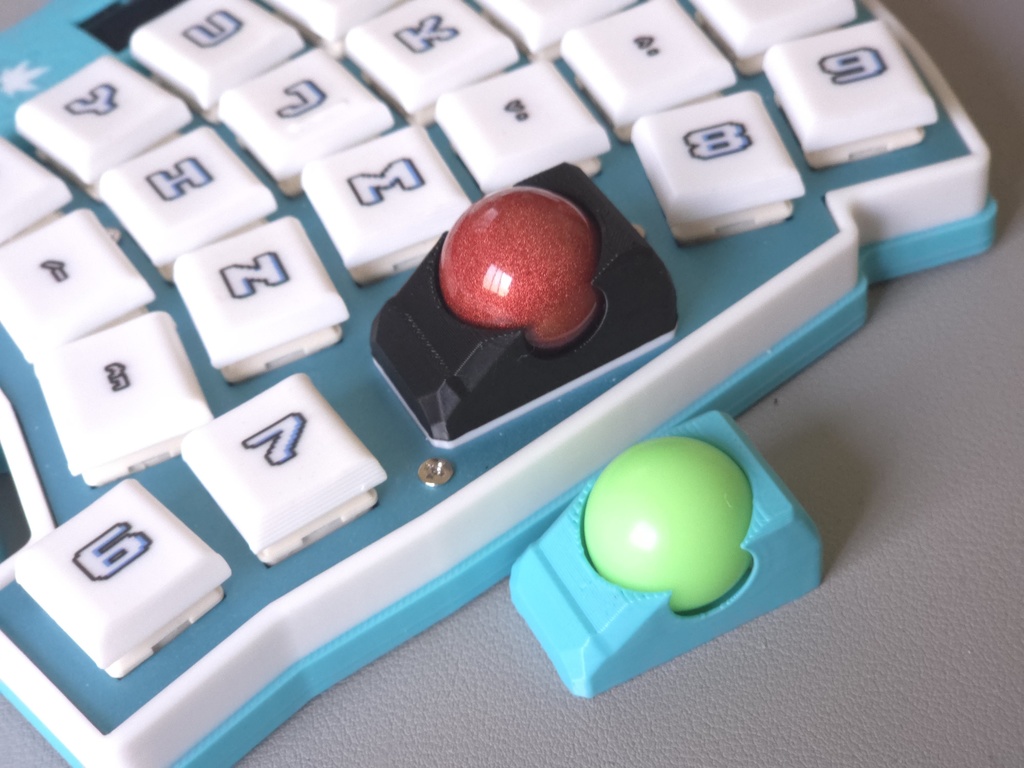 LoTom19mmトラックボールケース (beekeeb対応版)