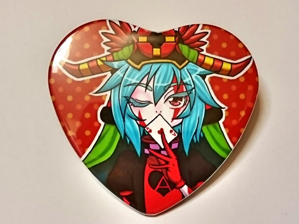 ラジェハート缶バッジ